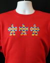 Go Realla Grind® Autism Awareness Theme Sportswear Club Crew Sweatshirt