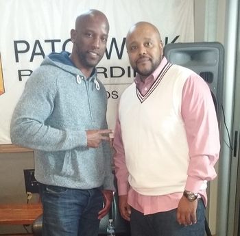 Our Founder & Travis Nuckles Our Founder at Patchwerk Studios getting some insight from Travis Nuckles the Southeast Promotions Director for Republic Records
