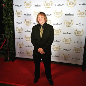 Johnny Schaefer at the 2023 Pasadena International Film Festival where "You Can't Hide the Light" won Best Music Video.
