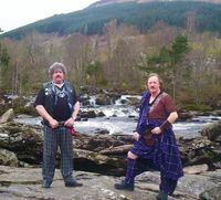 Celtic Friends duo in new years Eve Concert in Ballachulish Hotel