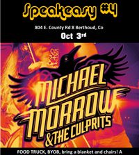 Speakeasy #4: Berthoud featuring Michael Morrow & The Culprits w/ special guests Audible Clique