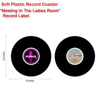 Record Disk  Drink Coasters