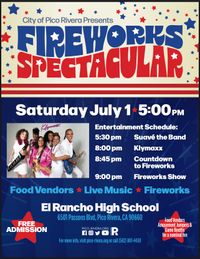 Firework Spectacular City of Pico Rivera