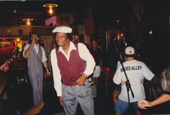 Legendary James Govan on Beale @ Blues City Cafe. Singing the sweetest Soul music you ever heard and giving a master class on how to do it. (circa way back)
