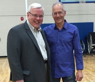 Pete Weber, voice of the Nashville Predators & Chuck Schumacher Character Wins forum with Dr Par Donahue & Coach Dennis King - Pete Weber moderating
