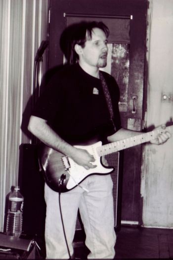 With goatee in the early '90s.
