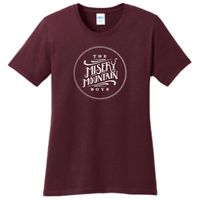 Women's Burgundy T-Shirt