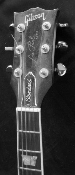 1970s Les Paul head stock.
