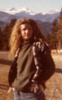 Me in Colorado. Hitchhiking across the country back in the late 70s.
