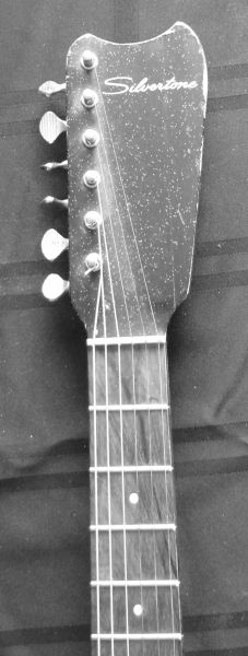 Sears Silvertone neck and headstock.

