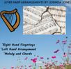 Ellan Vannin Fingerings, Chords Small Harp