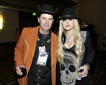 5 Sean Healen with Orianthi
