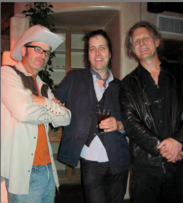 10 Sean Healen (left) with Chuck Prophet (center) and John Kurzweg (right)
