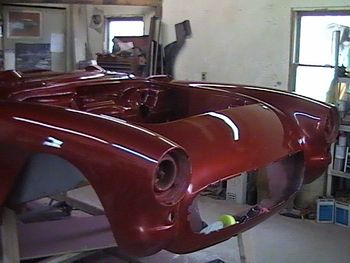 56_Corvette_body_in_paint
