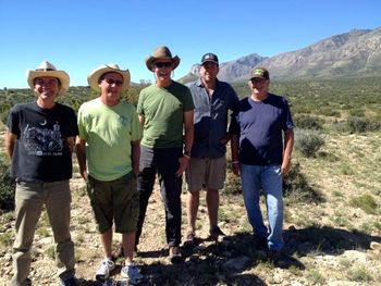 Nickel Creek Lads Bruce Wandmayer, Ronnie, Ron, Billy Parker & Don at Nickel Creek Ranch, TX
