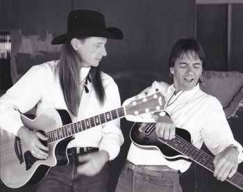 Ronnie & Brother Bruce Wandmayer : Photo by Ron Ryden
