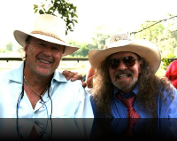 Phil w/Artimus Pyle in St. Augustine, FL Lynyrd Skynyrd drummer Artimus Pyle
