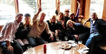 With friends and family at Breckenridge Brewery
