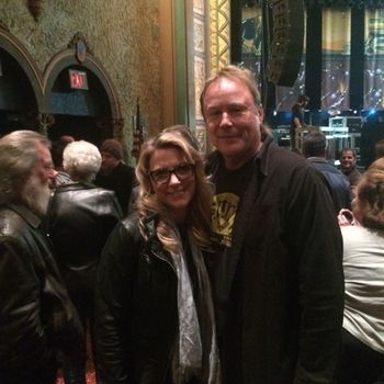 Susan Tedeschi with Phil at FL Theatre Phil's favorite female soul singer.
