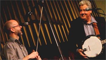 Onstage with MASTER Fiddler, Glen Alexander
