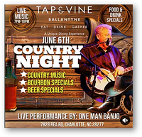 One Man Banjo Live at Tap & Vine Stonecrest