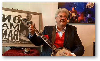 Livestreaming Banjo Lunch
