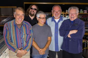at East West Studios Mike Anthony, Jay Roberts, Ralph Humphrey, Chuck Berghofer and Dave Grusin
