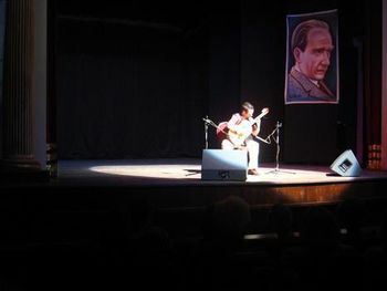 Performing in Turkey
