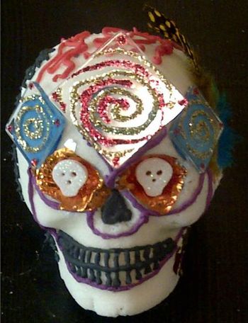 2011 Sugar Skull 26 "Mad Scientist" Designed exclusively by Bosh Bonesy
