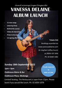 Vanessa Delaine Album Launch