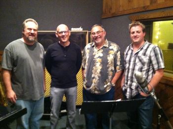 Billy Price recording w/ Duke Mark Early and Doug Wolverton
