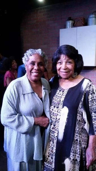 Mother to Mother "Raisin" Cast Member, Starletta DuPois, with Dorothy Gaithers
