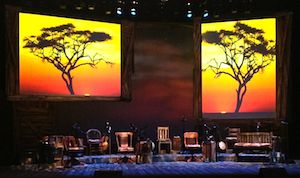 "Blues" - Stage Set
