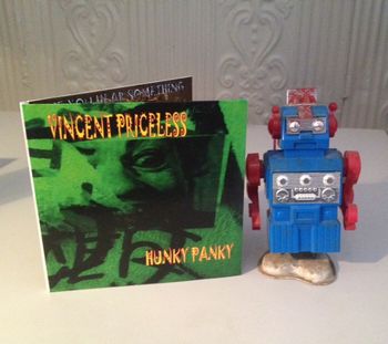 'Hunky Panky' CD-R w/clockwork robot!

