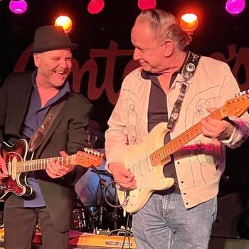 with Jimmie Vaughan at Antone's
