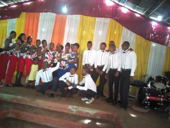 RGW Church of Nsangi, Uganda Worship Team What a sharp looking group of worshipers
