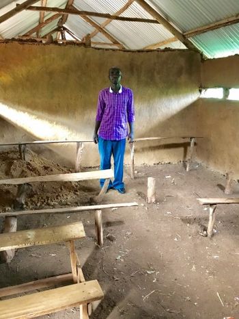 Dominic in Orphan School in Gucha Dominic and his team bless nearly 100 kids every week on a shoestring budget.
