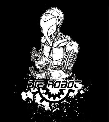 Die Robot Logo by Michael King Die Robot Logo

