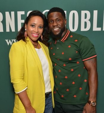 With Kevin Hart during his book tour at The Grove in L.A.
