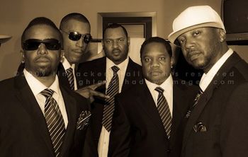 R&B group Troop Allen on the right
