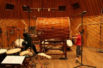 6-Foot Odaiko Drum Taikoza CD Studio Recording, NYC
