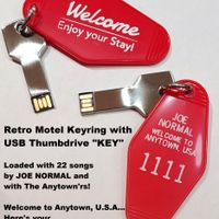 KEY TO THE CITY - Keyring Thumb Drive with MP3s added