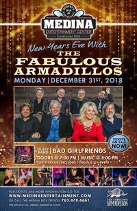 NYE WITH THE FABULOUS ARMADILLOS