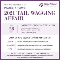 ◊Pause 4 Paws 2021 Tail Wagging Affair FUNDRAISER