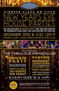 NYE with the FABULOUS ARMADILLOS