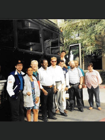 Ray Charles tour bus
