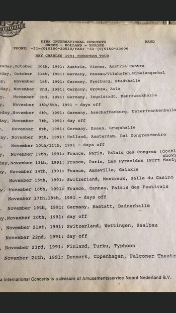 NOV Tour 1991
