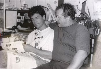 1995 With legendary Polish drummer Zbigniew Lewandowski
