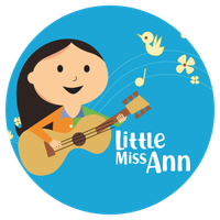 Little Miss Ann and drummer, Patrick Milani Family Music Concert