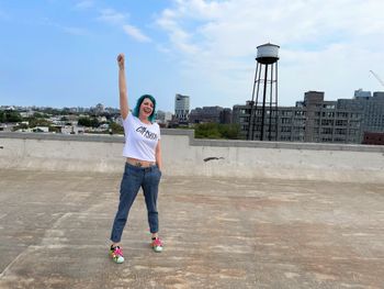 Rehearsal space roof top
